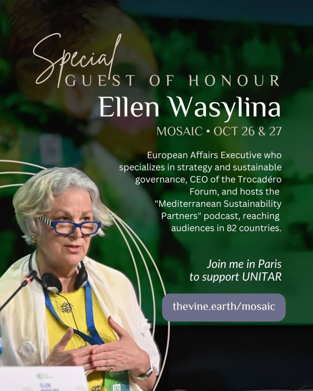 Join me at&nbsp;MOSAIC