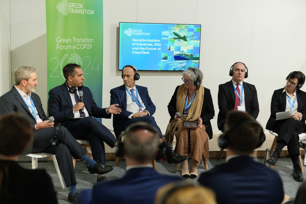 Ellen Wasylina at the COP29 in Baku&nbsp;🇦🇿