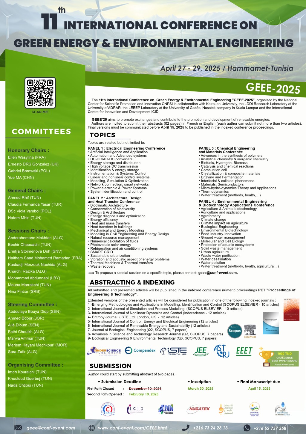11th annual GEEE&nbsp;conference